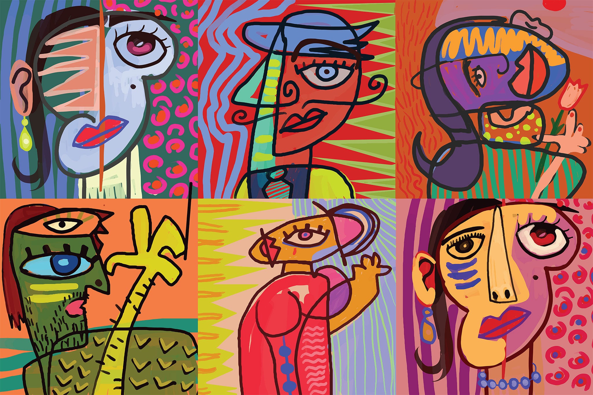 Vector Faces